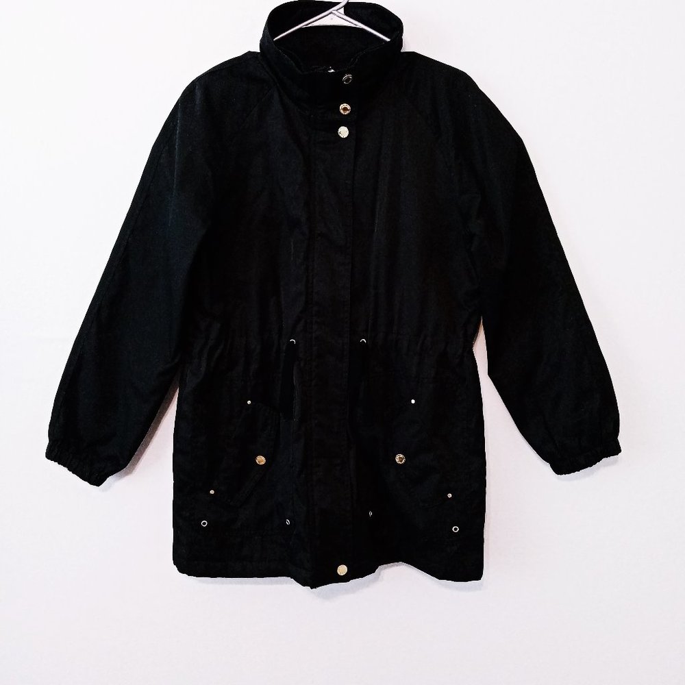 Calvin Klein Women's Black Drawstring Jacket